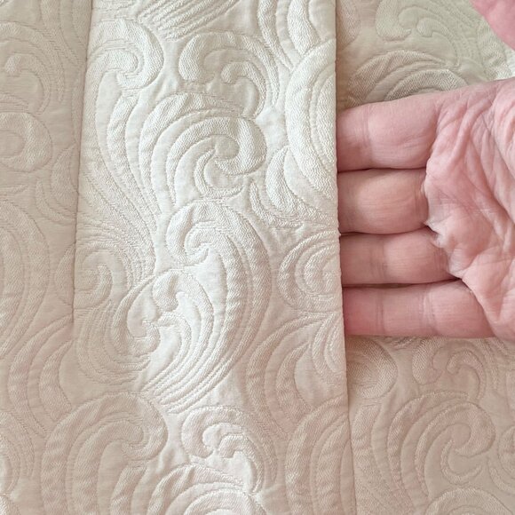 Tahari Arthur S. Levine Ivory Brocade Coat Dress Set Elegant Formal Wear 16 NWT - Picture 11 of 13